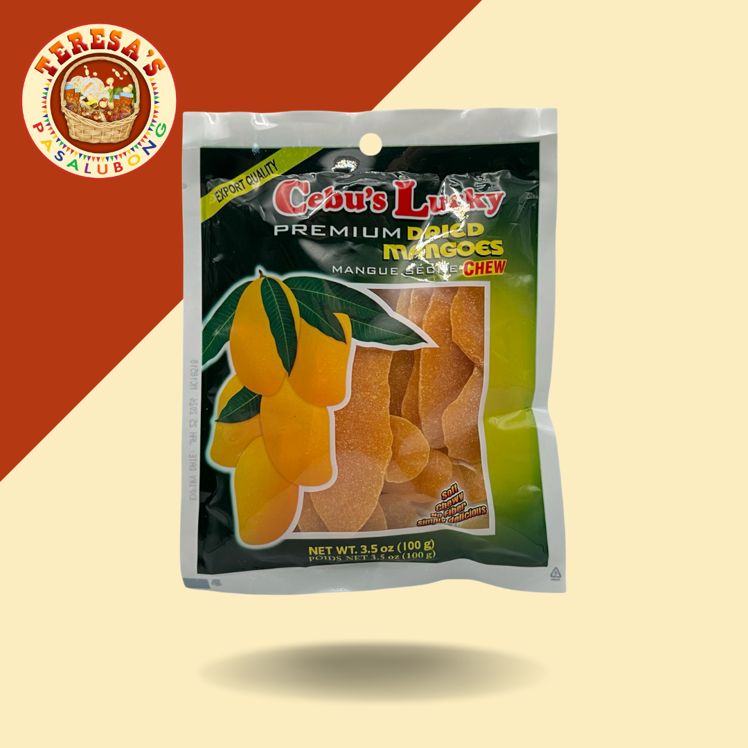 Cebu's Lucky Dried Mangoes 100g