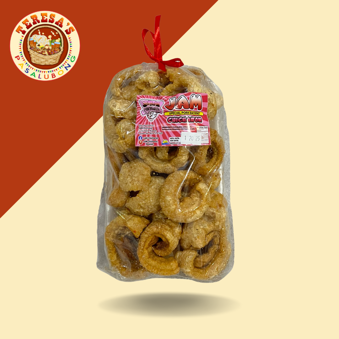 Special Pork Back Fat Chicharon (large) - Jam