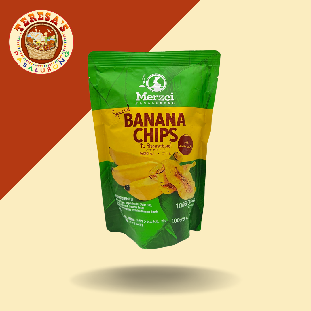 Merzci Banana Chips 100g