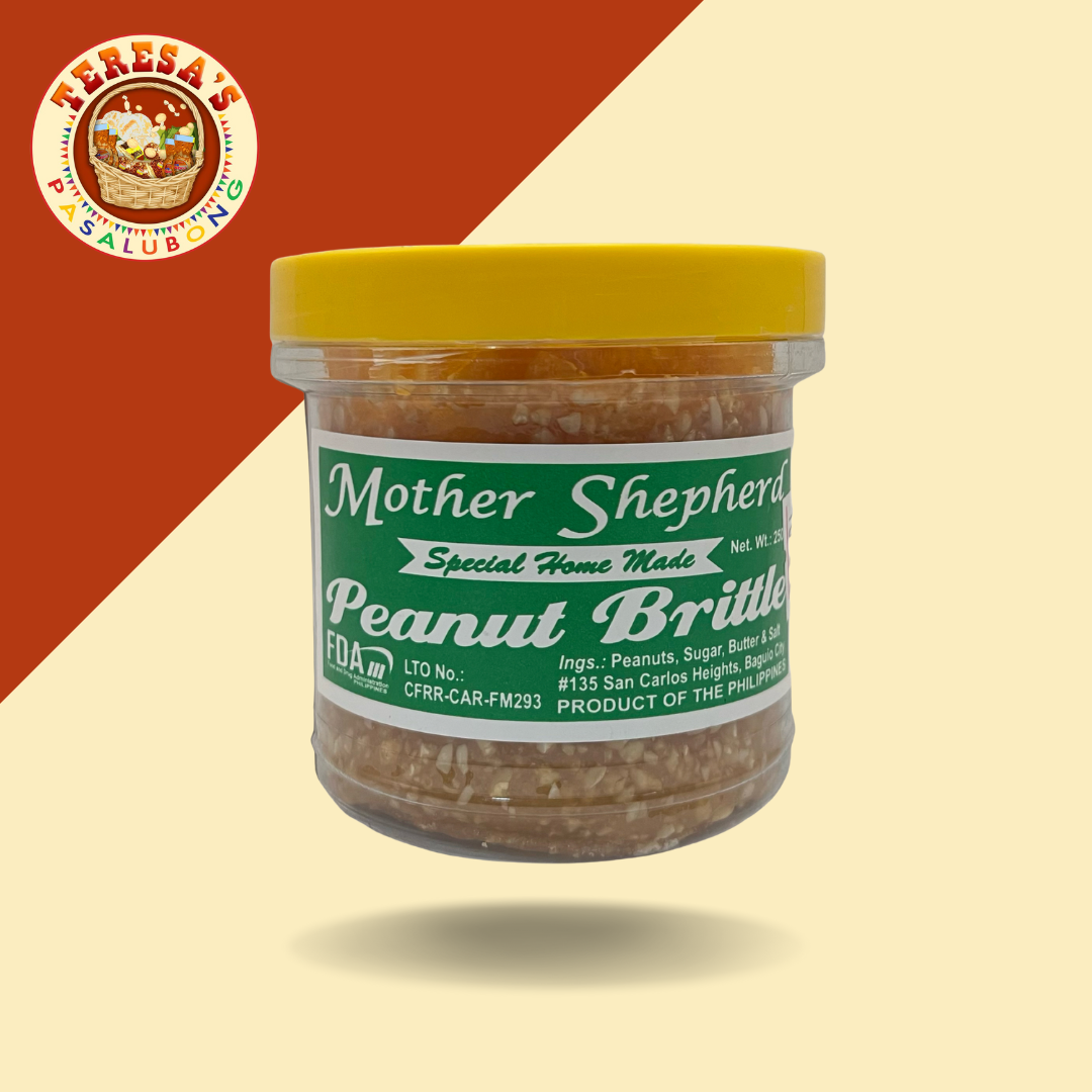 Mother Shepherd Peanut Brittle Jar Big