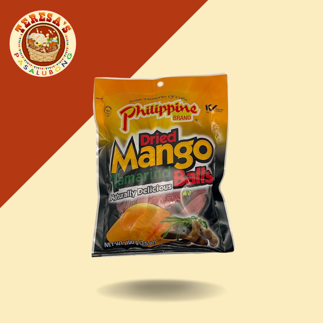 Philippine Brand Dried Mango Tamarind Balls 100g