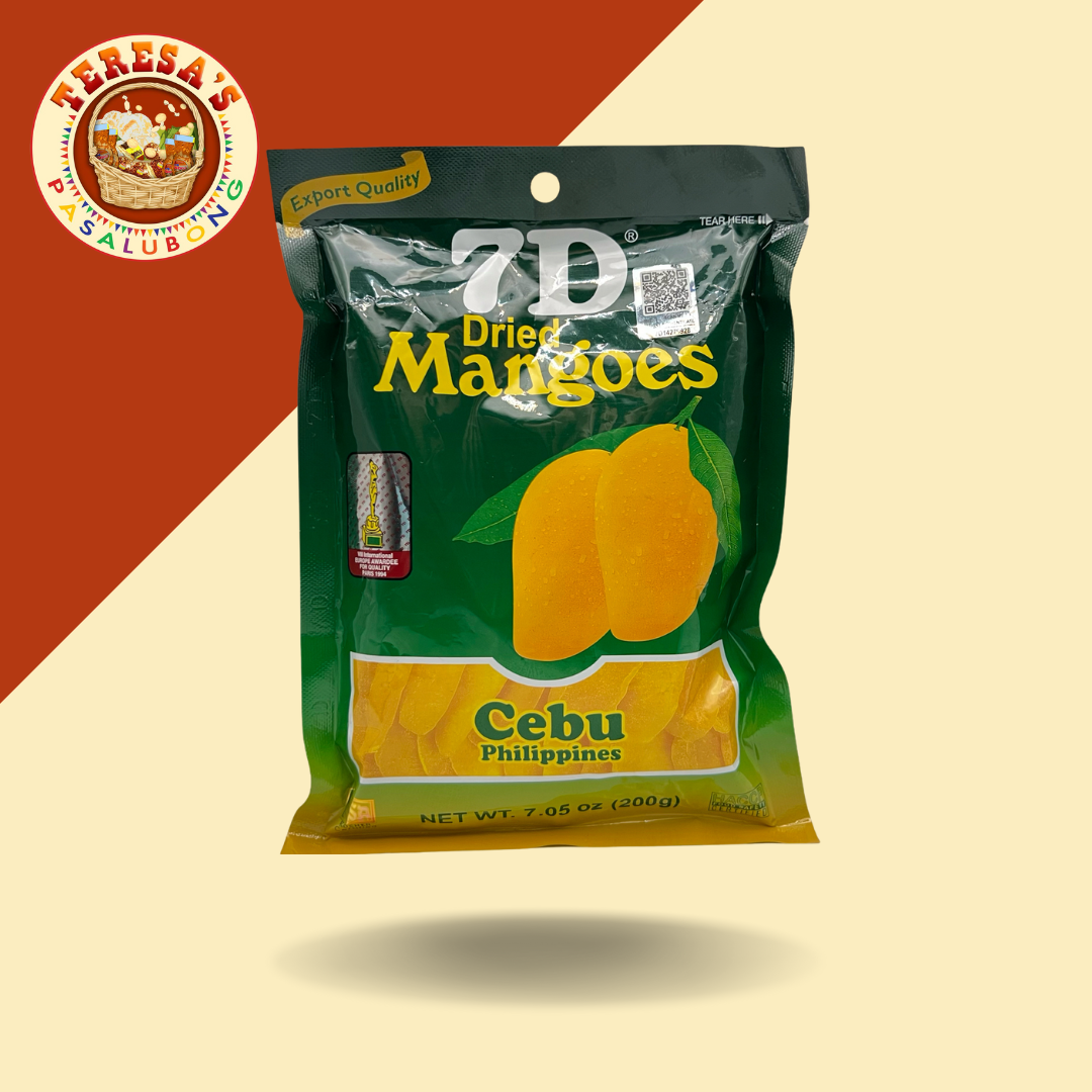 7D Brand Dried Mangoes 200g
