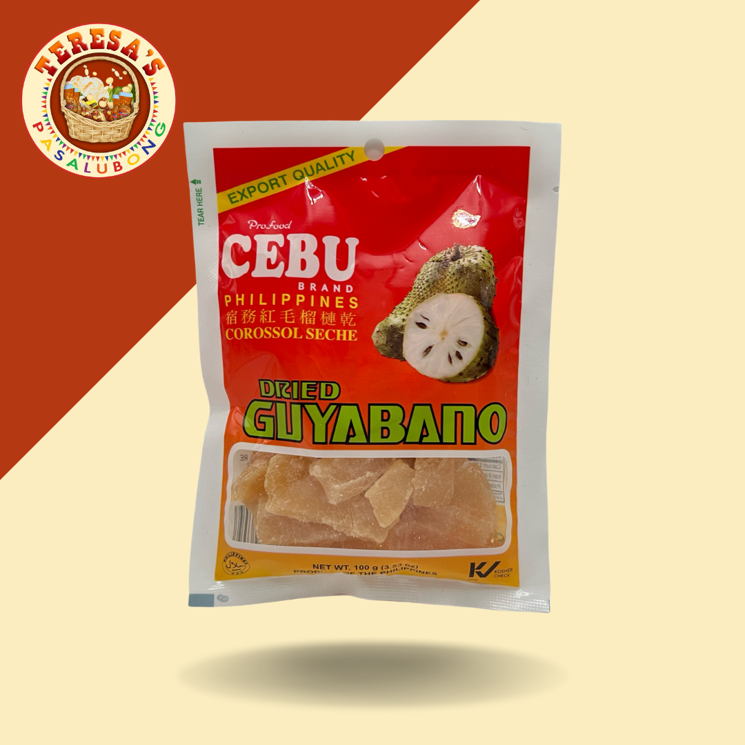 Cebu Brand Dried Guyabano 100g