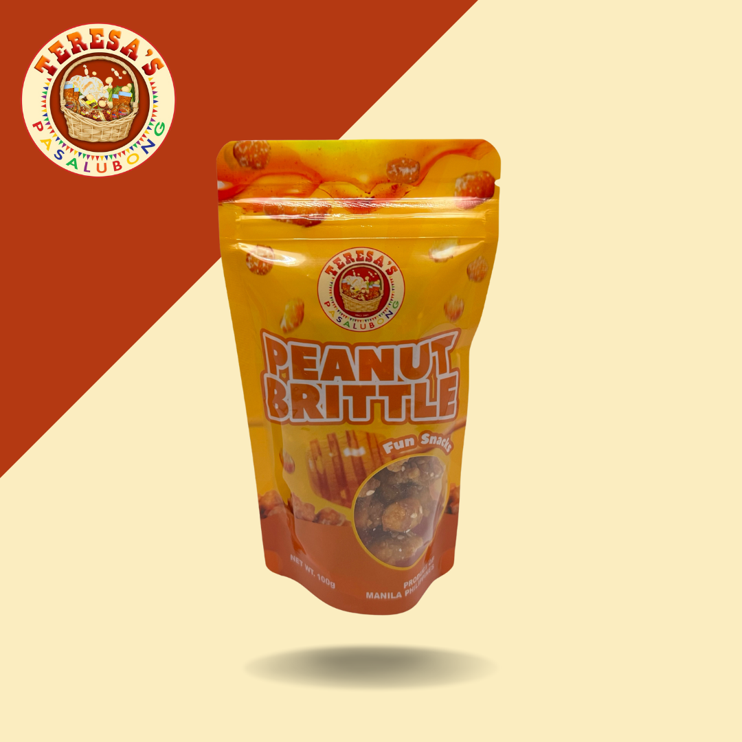 Teresa's Pasalubong Peanut Brittle Mini (Pouch)
