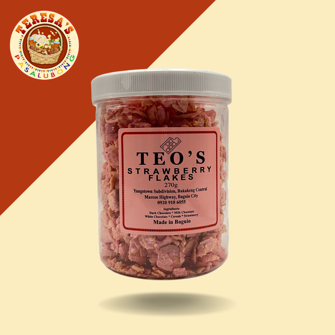Teo's Strawberry Flakes Big