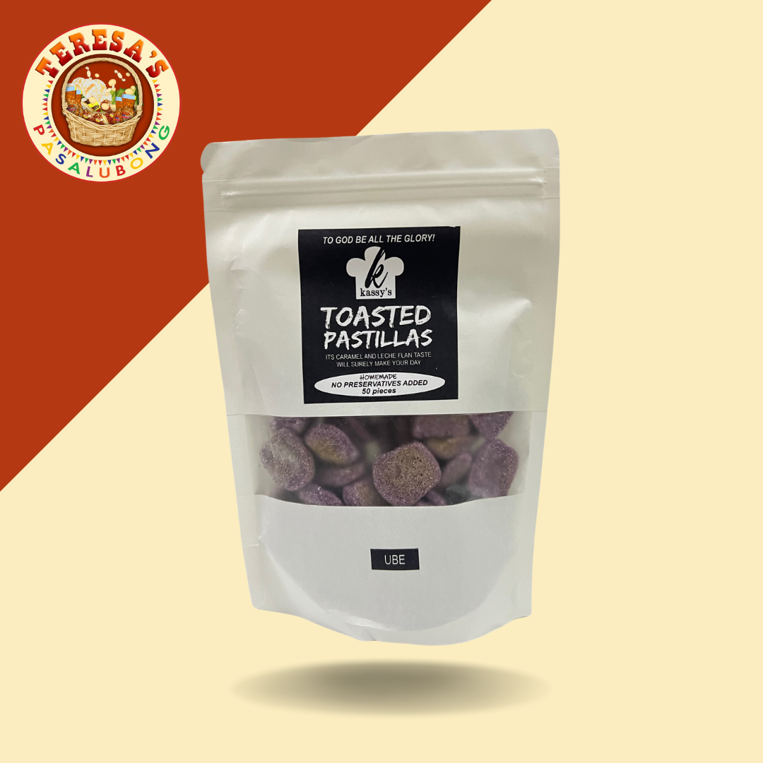 Kassy's Toasted Pastillas Ube (50pcs)