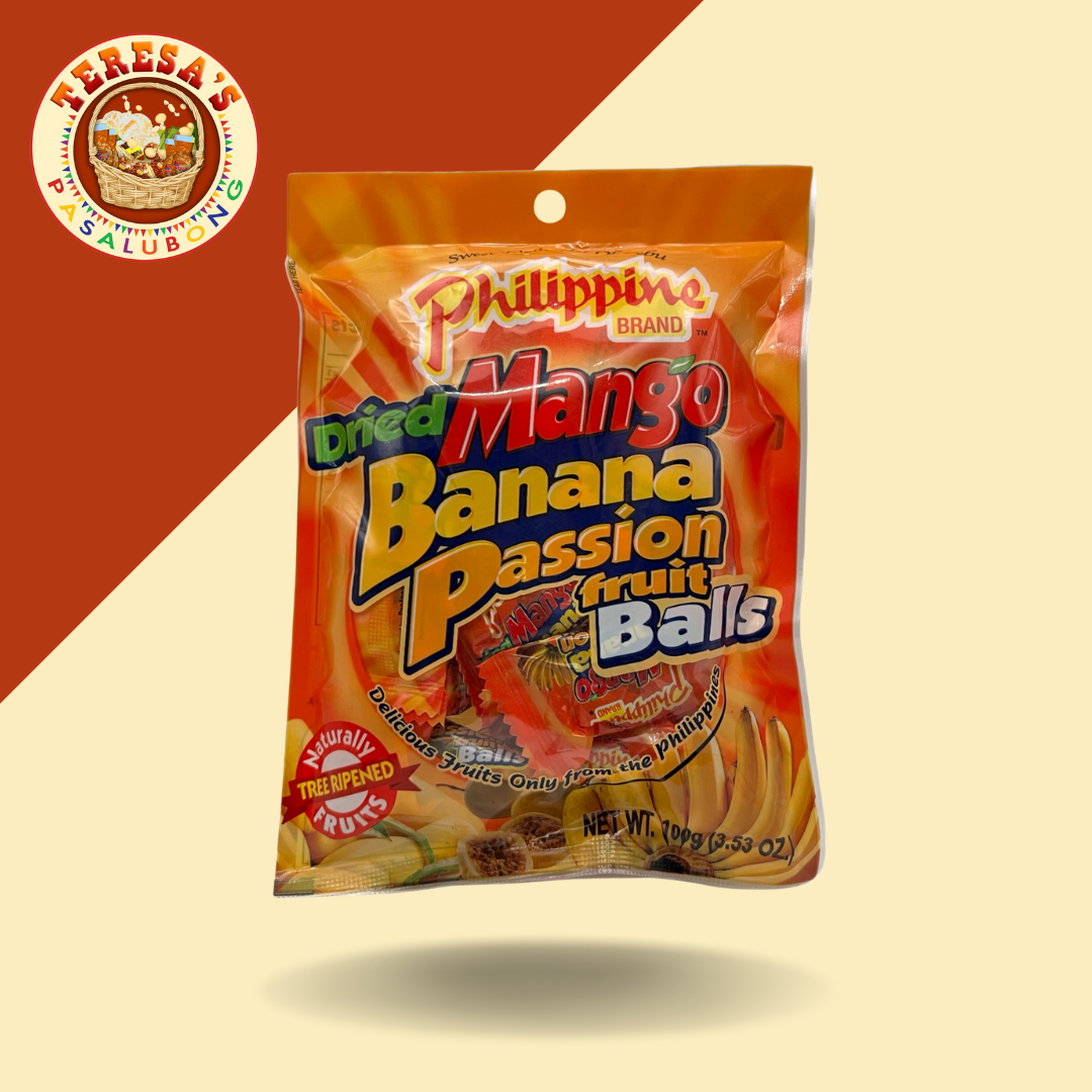 Philippine Brand Dried Mango Banana Passion Fruit 100g