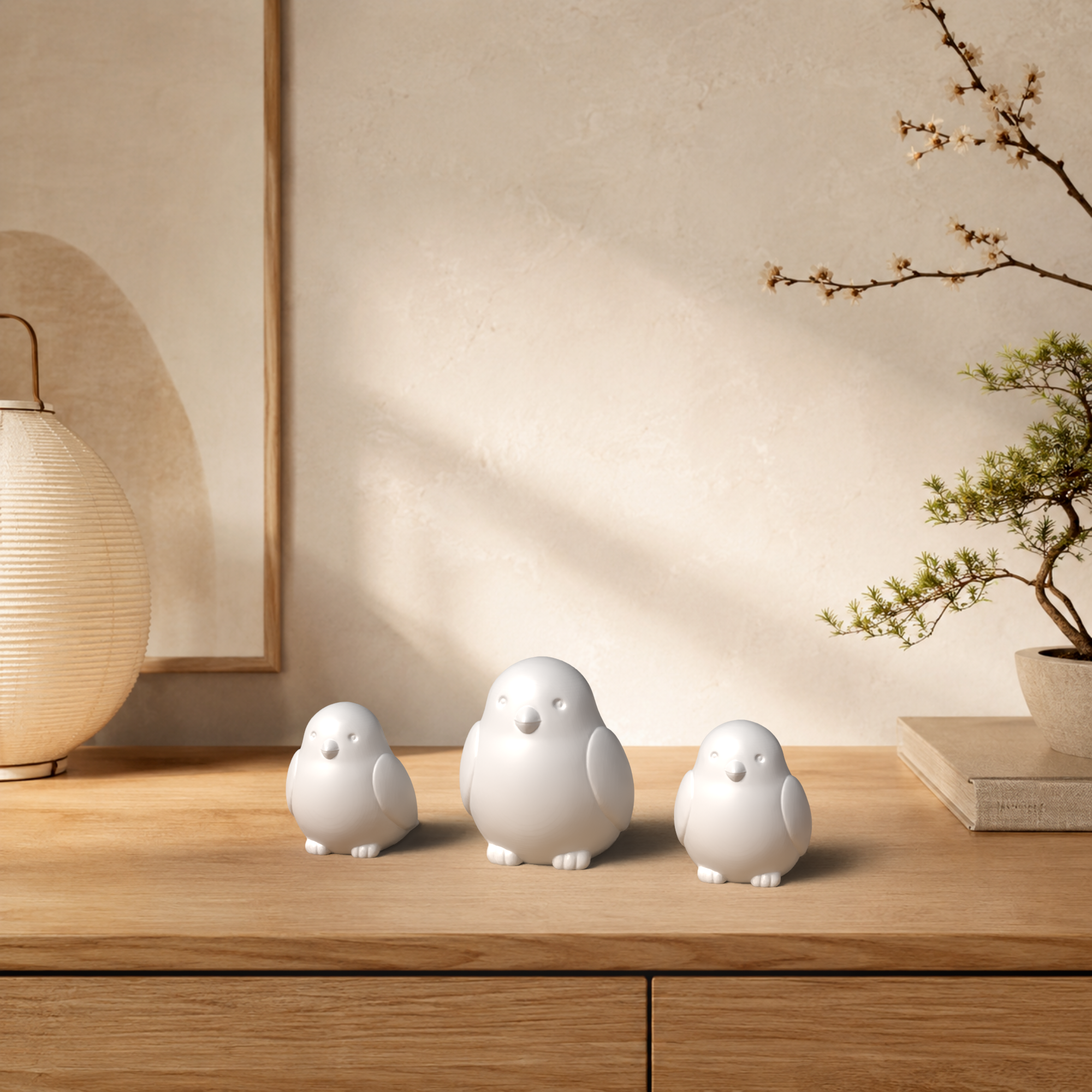 Koto Japandi Spatz Figur