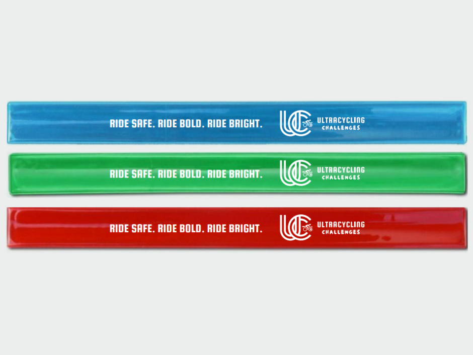 Ultracycling Challenges Reflective Snap Band