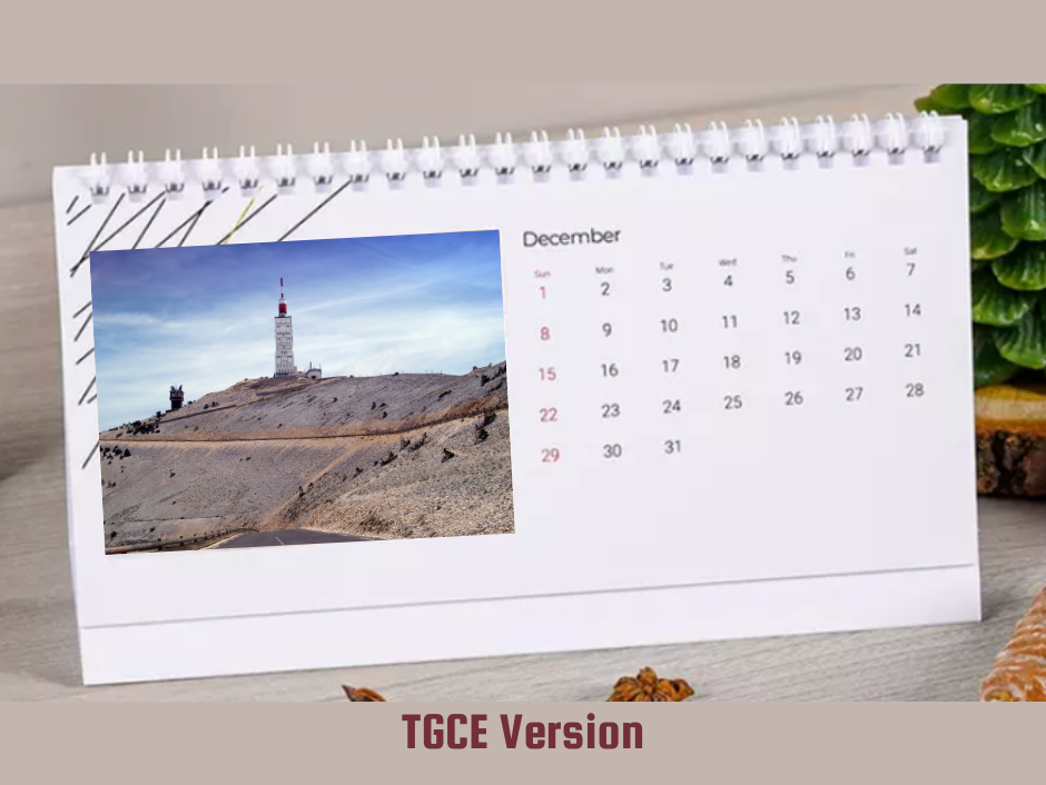 Ultracycling Challenges 2026 Desk Calendars