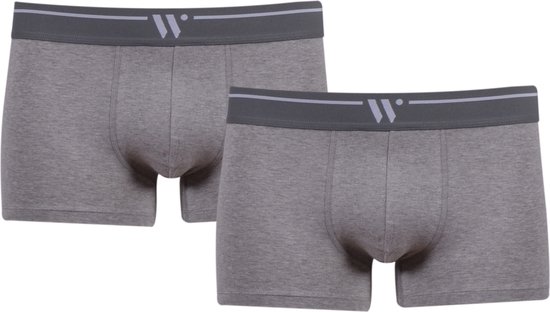 Heren boxershort duopack grijs Woody   999-10-CLM-Z/121