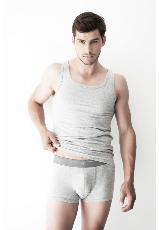 Heren singlet grijs Woody   999-10-VEM-Z/121