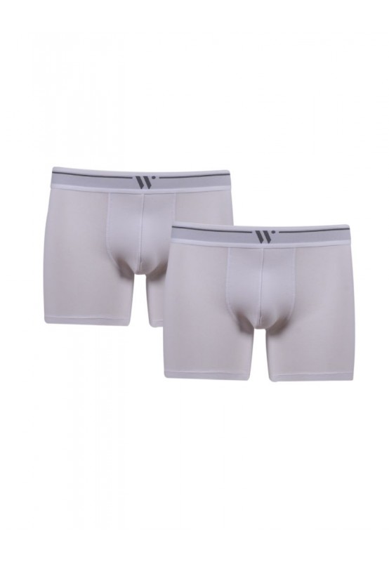 Heren boxershort duopack wit Woody  999-10-CLC-Z/100