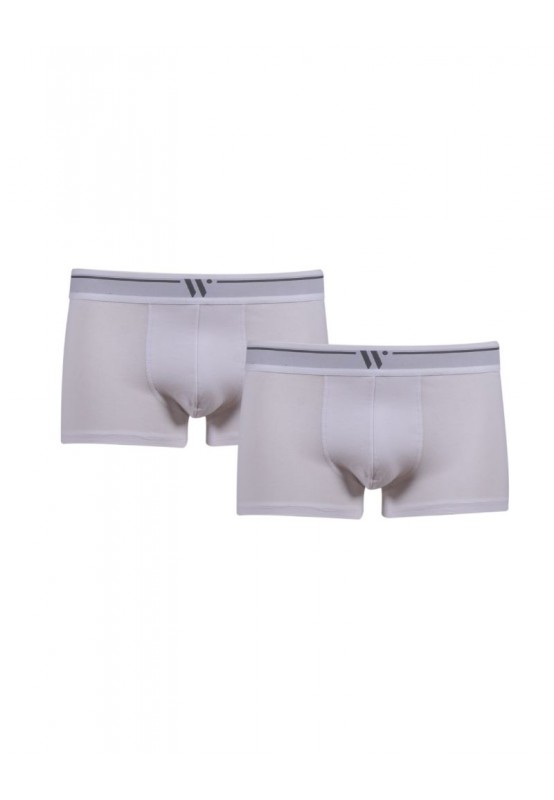 Heren boxershort duopack wit Woody  999-10-CLM-Z/100
