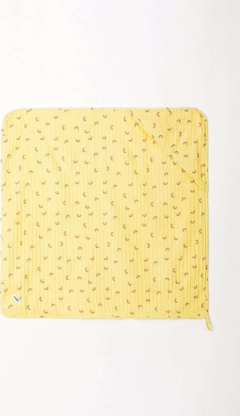 Tertra badcape + washandje Woody 