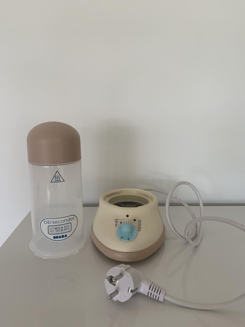 Flessenwarmer Béaba - Bib'secondes - caramel 