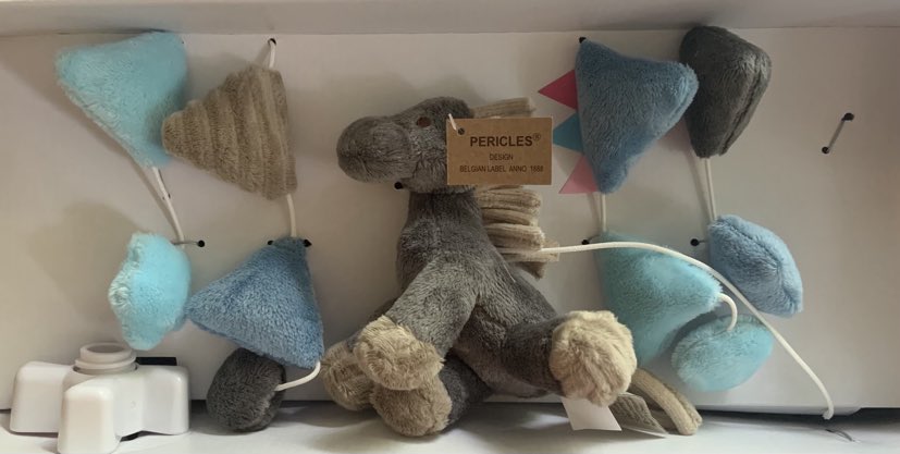 Pericles Muziek Mobiel Jumper Blue + Doudou 