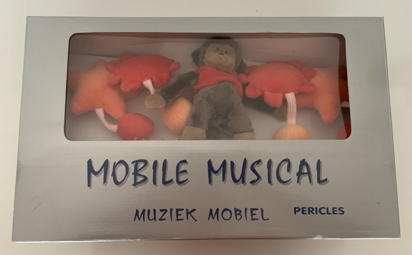 Pericles Muziekmobiel Bobo Red 