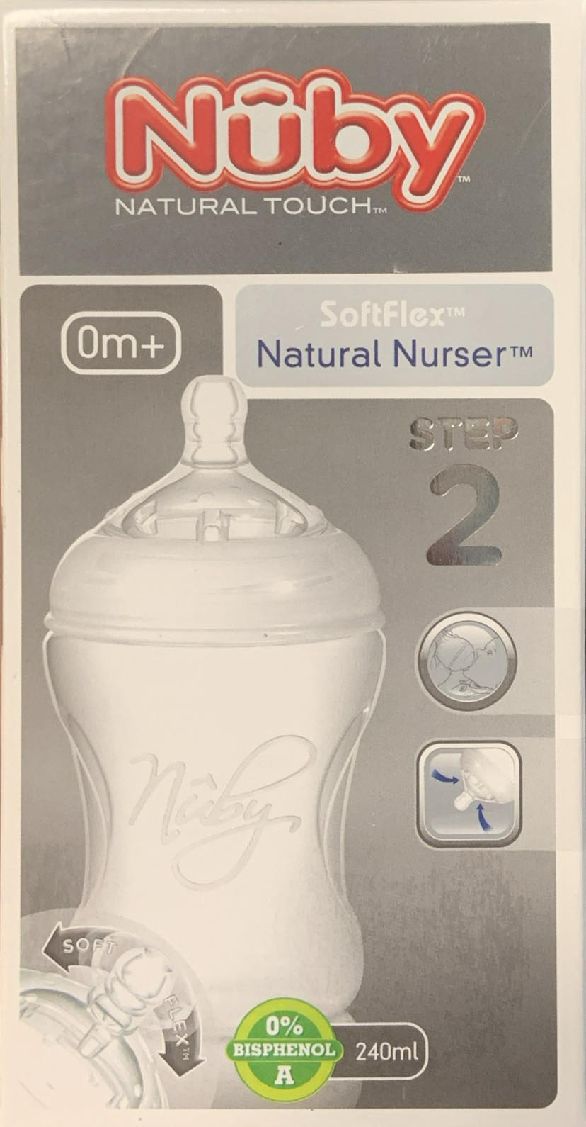 Nûby Zuigfles natural touch - step 2