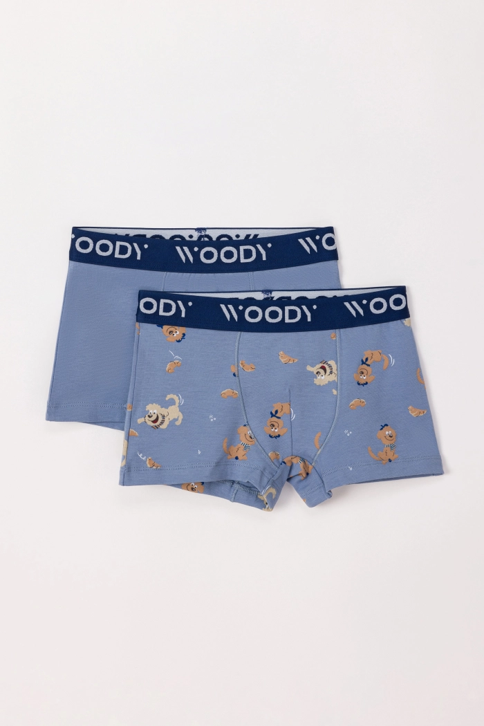 Woody Duopack Boxershorts Labradoodle   242-10-CLD-Z/018