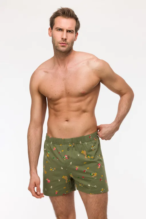 Woody Slaapshort Eendjes Print 242-12-QLB-Z/918