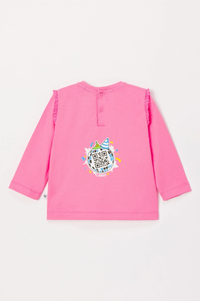 Pyjama Woody Dino Roze  242-10-PLG-S/453