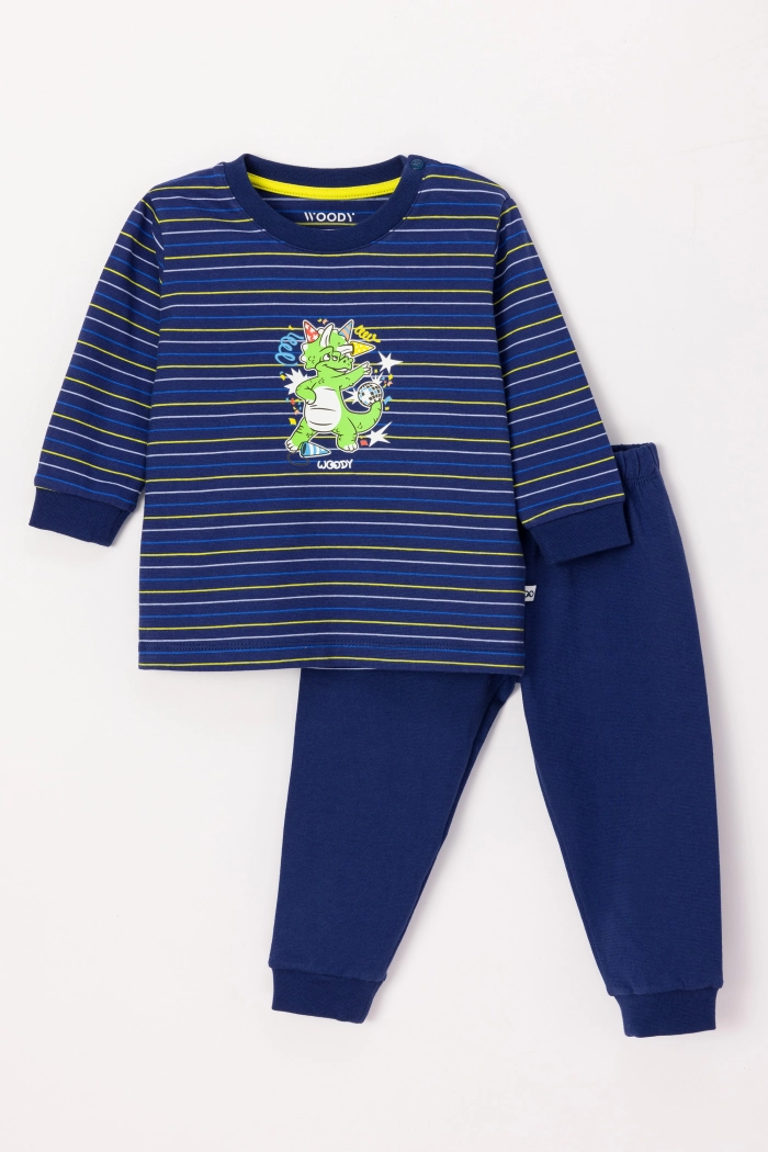 Pyjama Woody Dino Multicolor  242-10-PLC-S/971