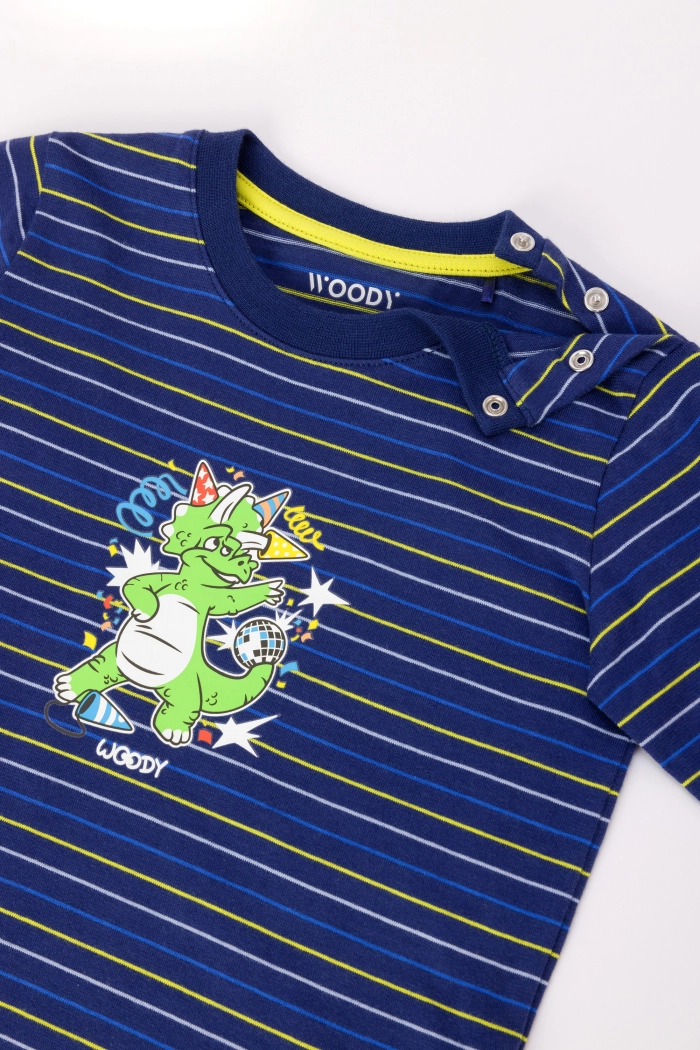 Pyjama Woody Dino Multicolor  242-10-PLC-S/971