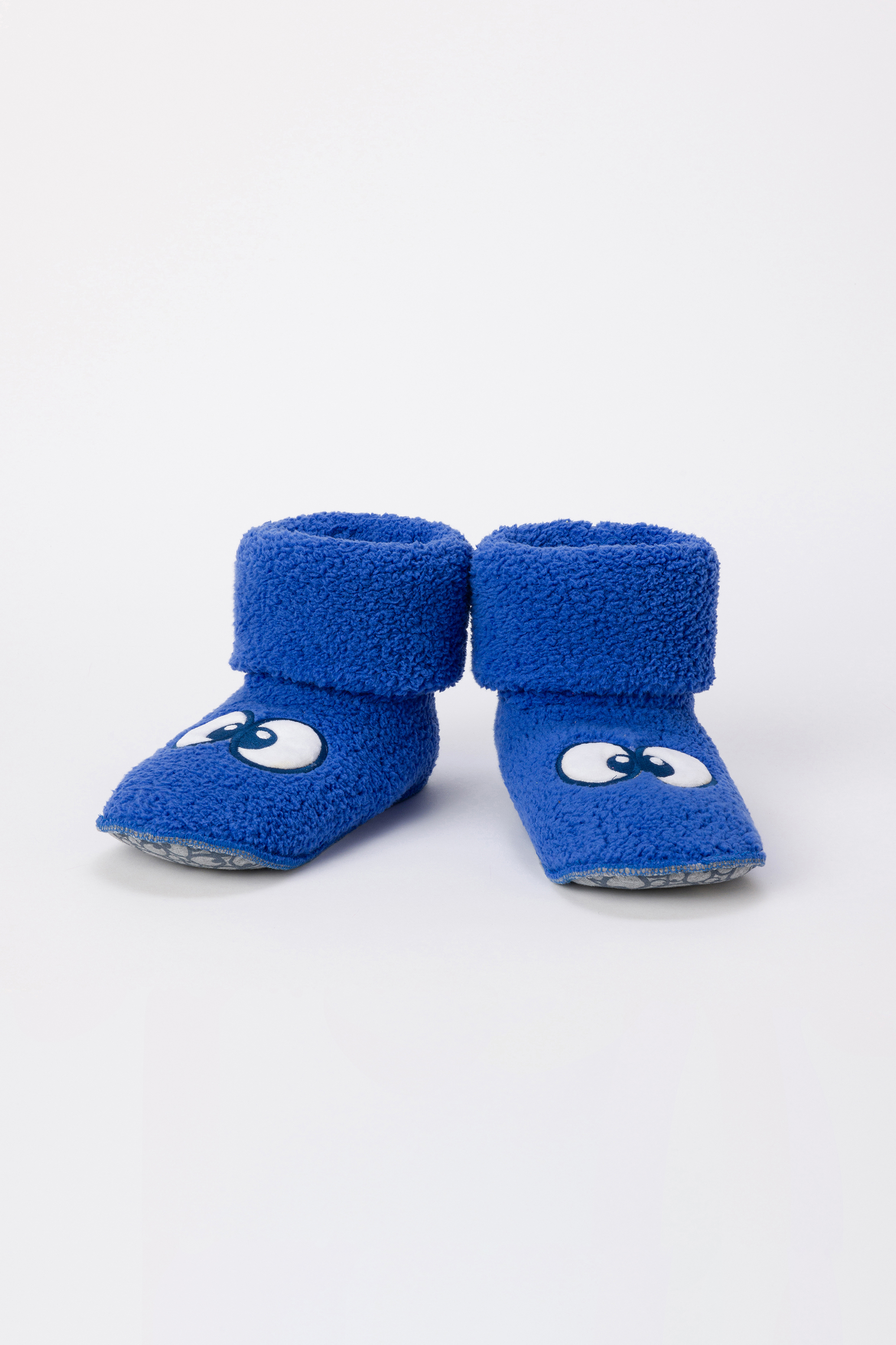 Pantoffels Woody Oogjes Hoogblauw  242-10-BOR-M/875