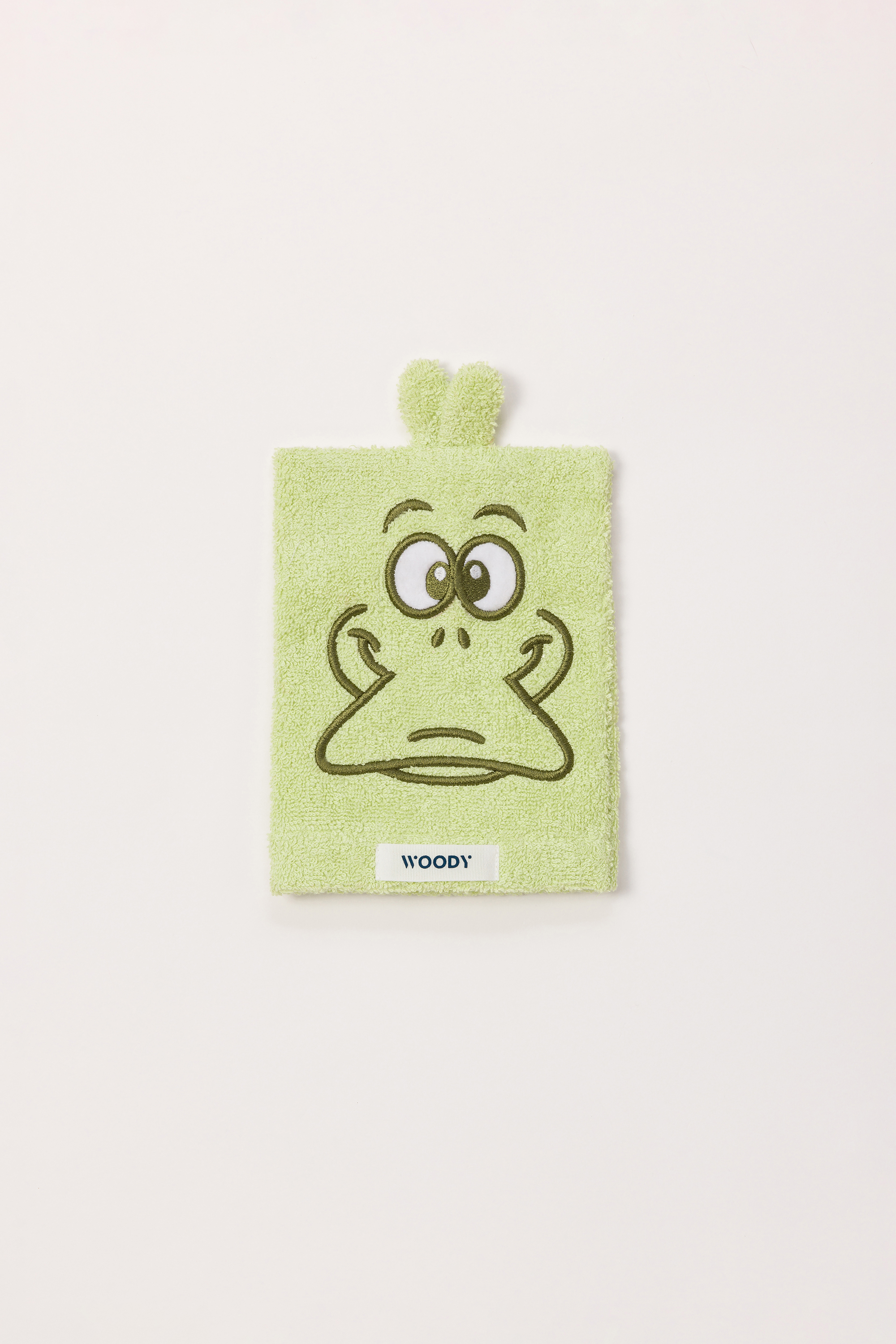 Washandje Eend Woody Lichtgroen  242-10-WLB-B/705