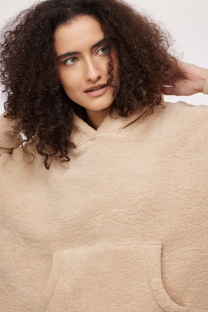 Oversized Sweater Woody Unisex Beige  242-10-PXL-M/127