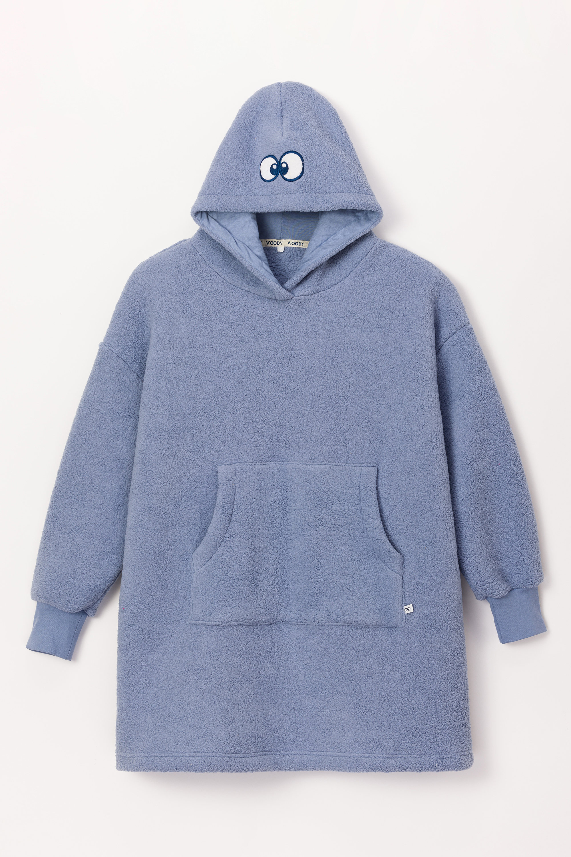 Oversized Sweater Woody Unisex Jeansblauw 242-10-PXL-M/813