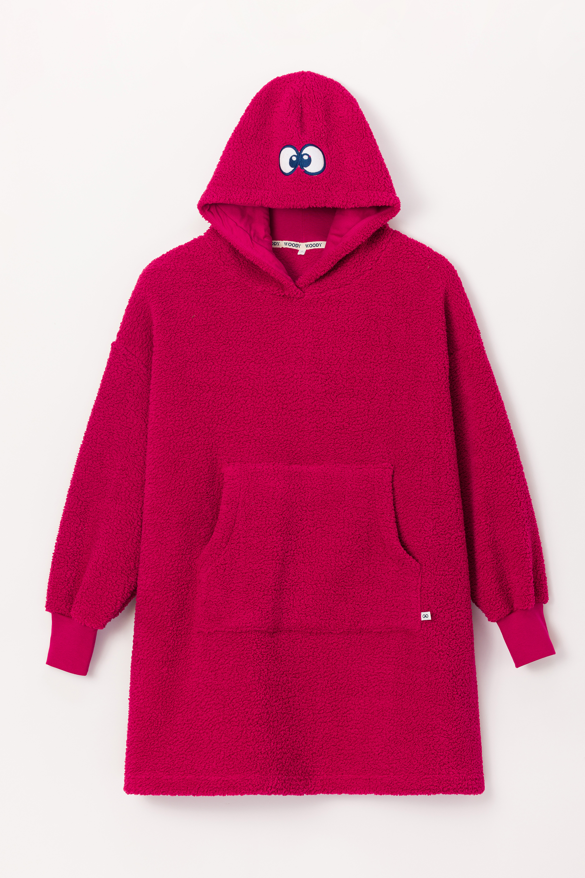 Oversized Sweater Woody Unisex Framboosrood 242-10-PXL-M/357