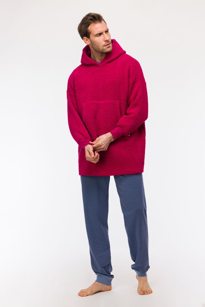 Oversized Sweater Woody Unisex Framboosrood 242-10-PXL-M/357