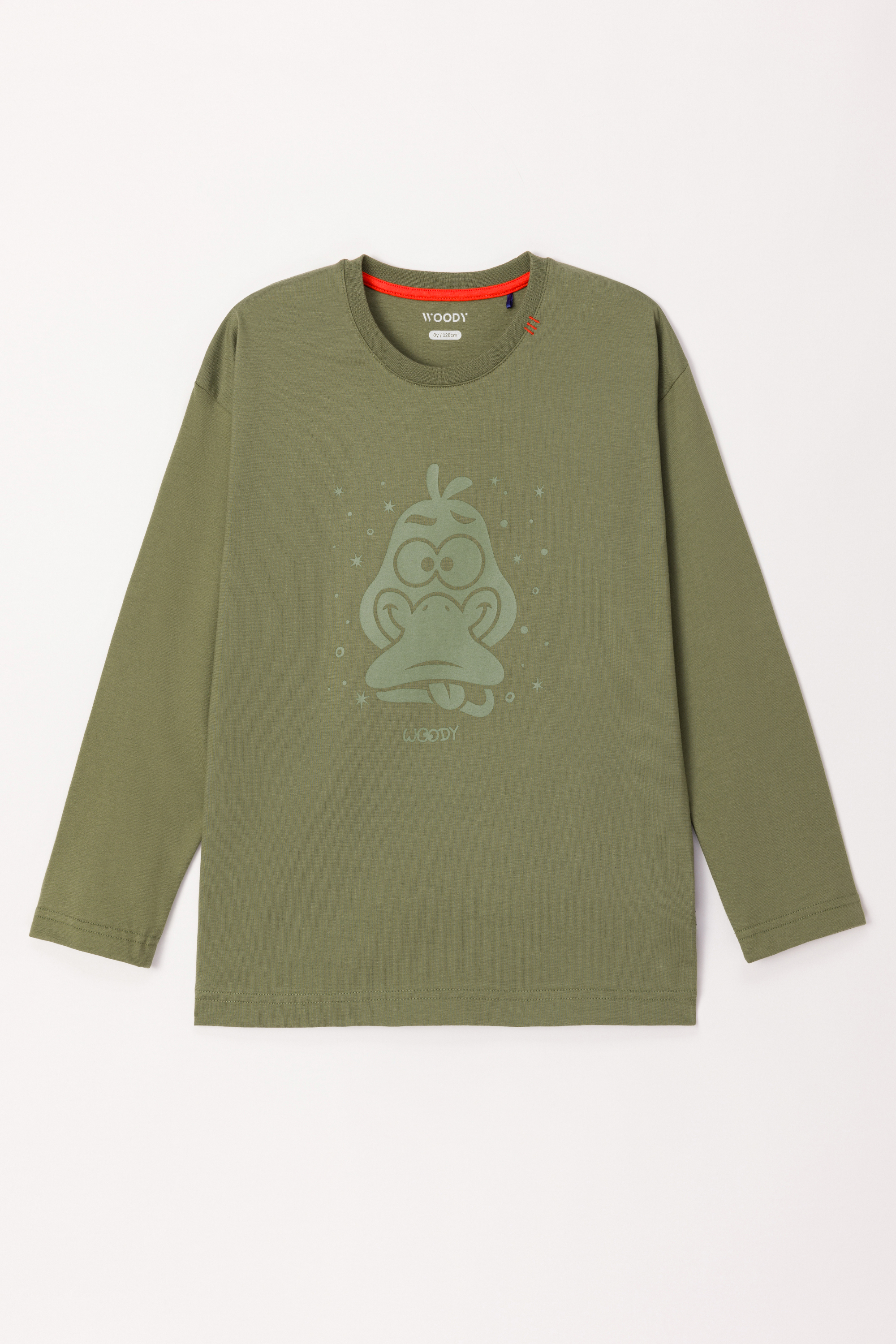 Pyjama Woody Eend Kakigroen  242-10-PLM-S/753