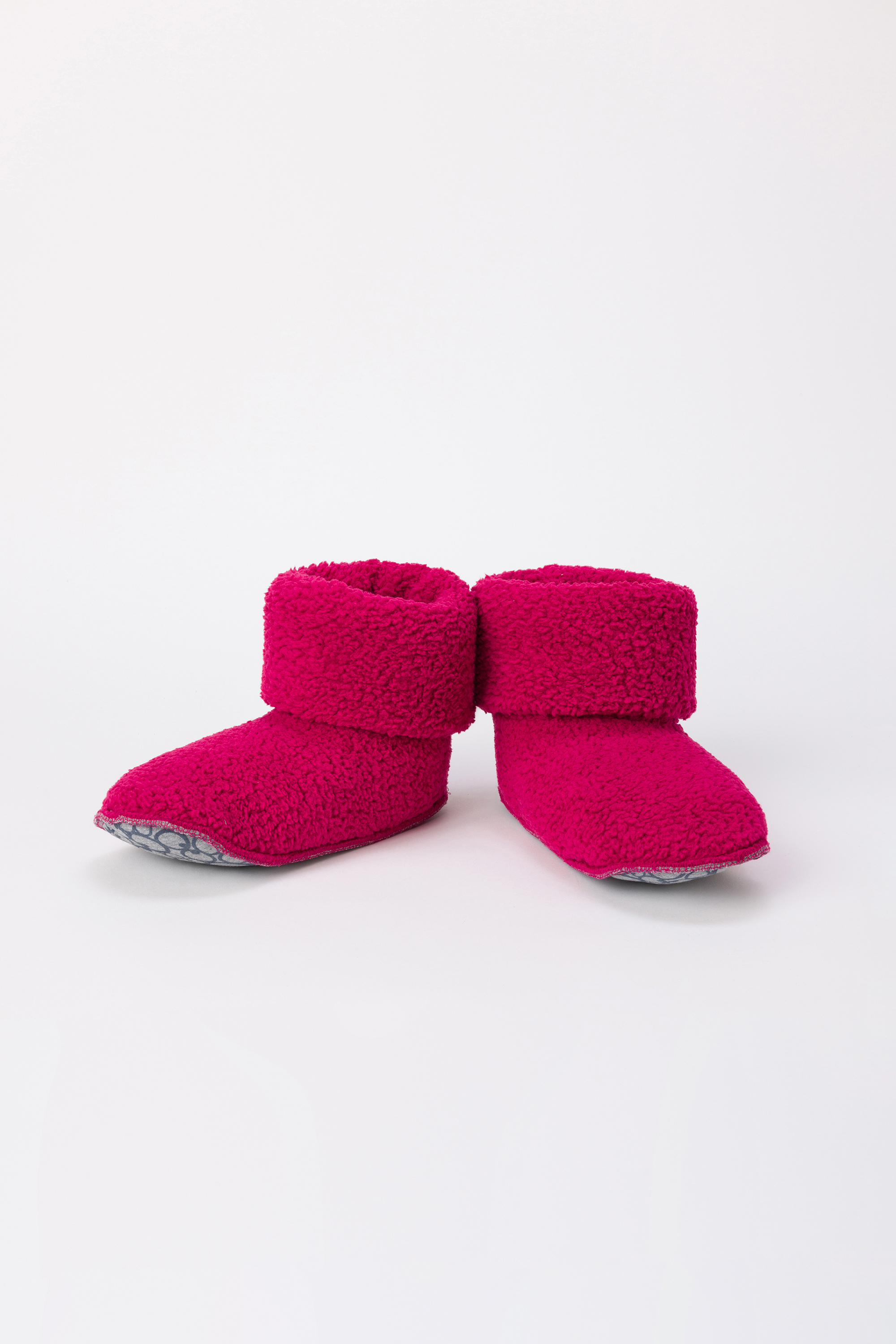 Pantoffels Woody Framboos-rood 242-10-BOO-M/357