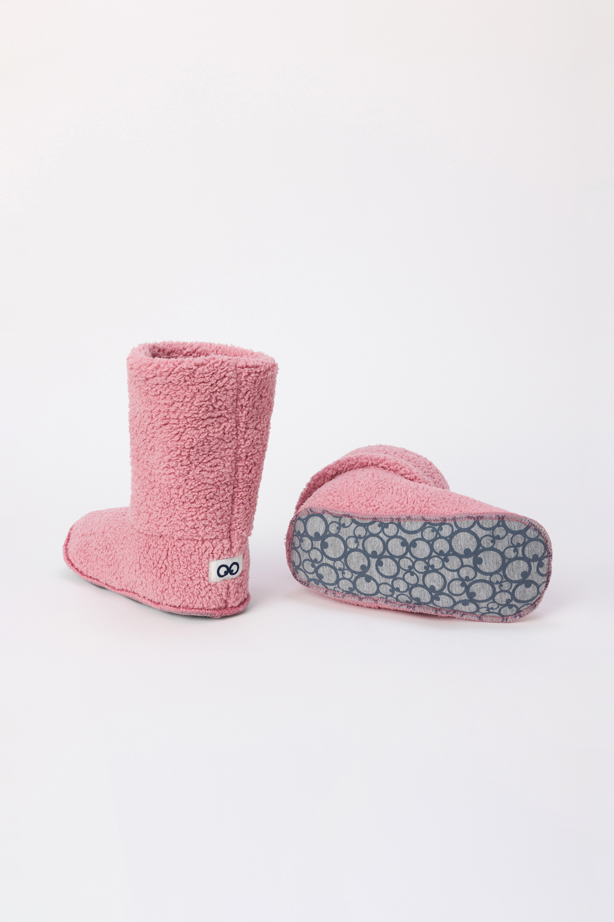 Pantoffels Woody Zachtroze 242-10-BOO-M/415