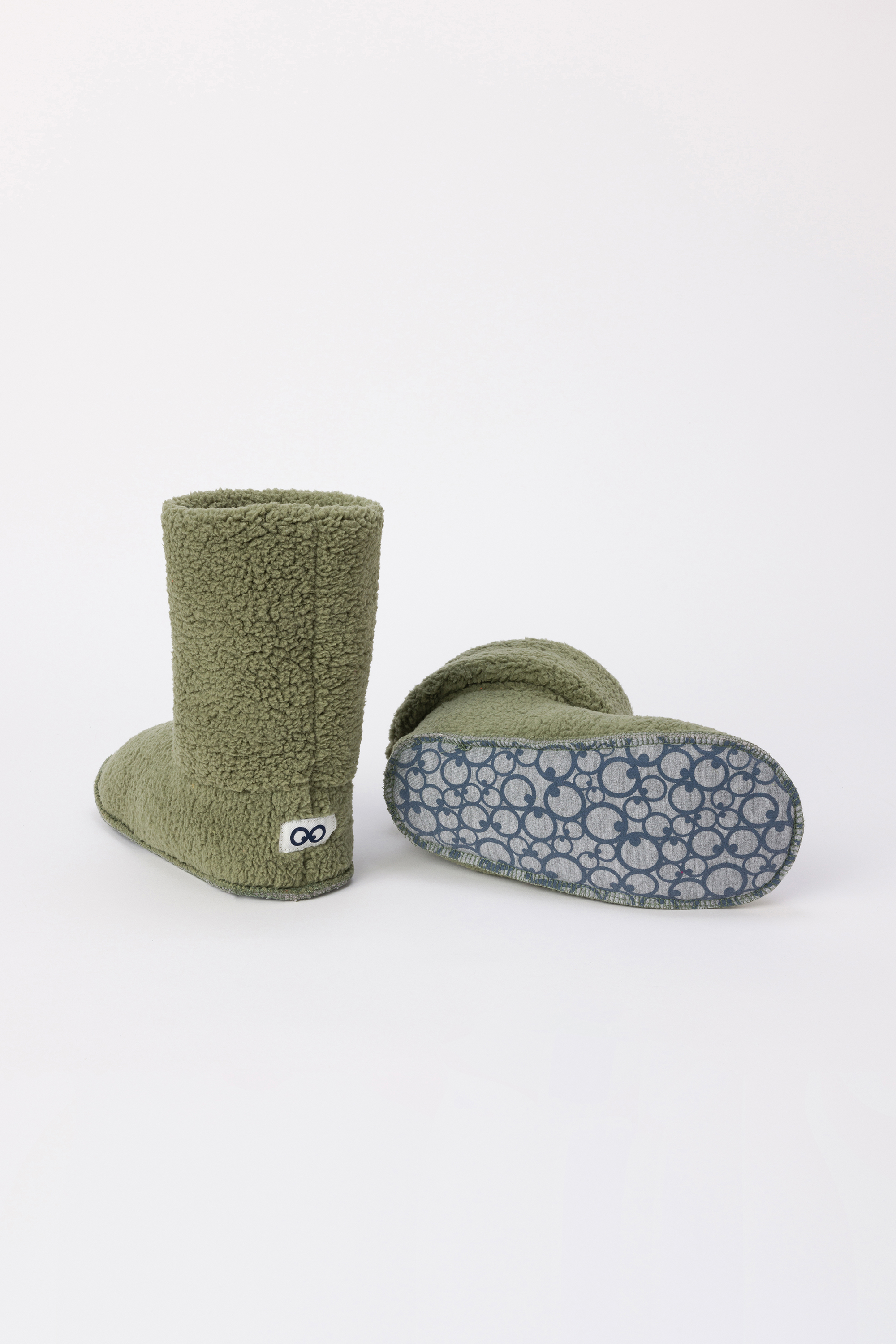 Pantoffels Woody Kakigroen 242-10-BOO-M/753