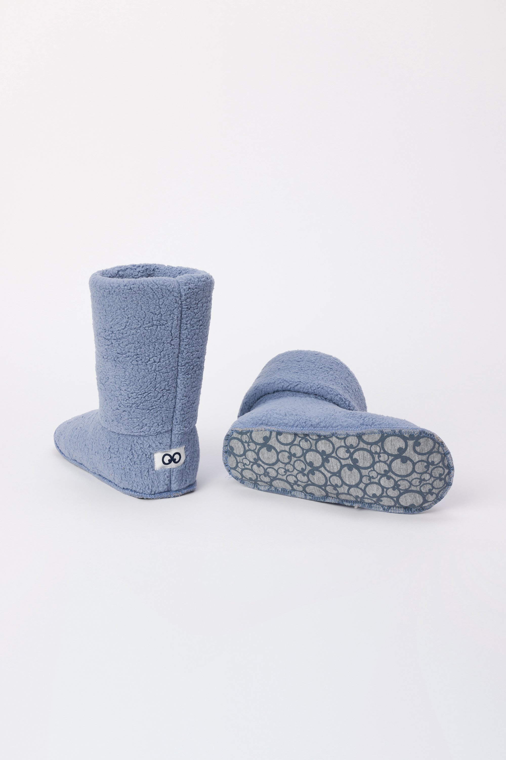 Pantoffels Woody Jeansblauw 242-10-BOO-M/813