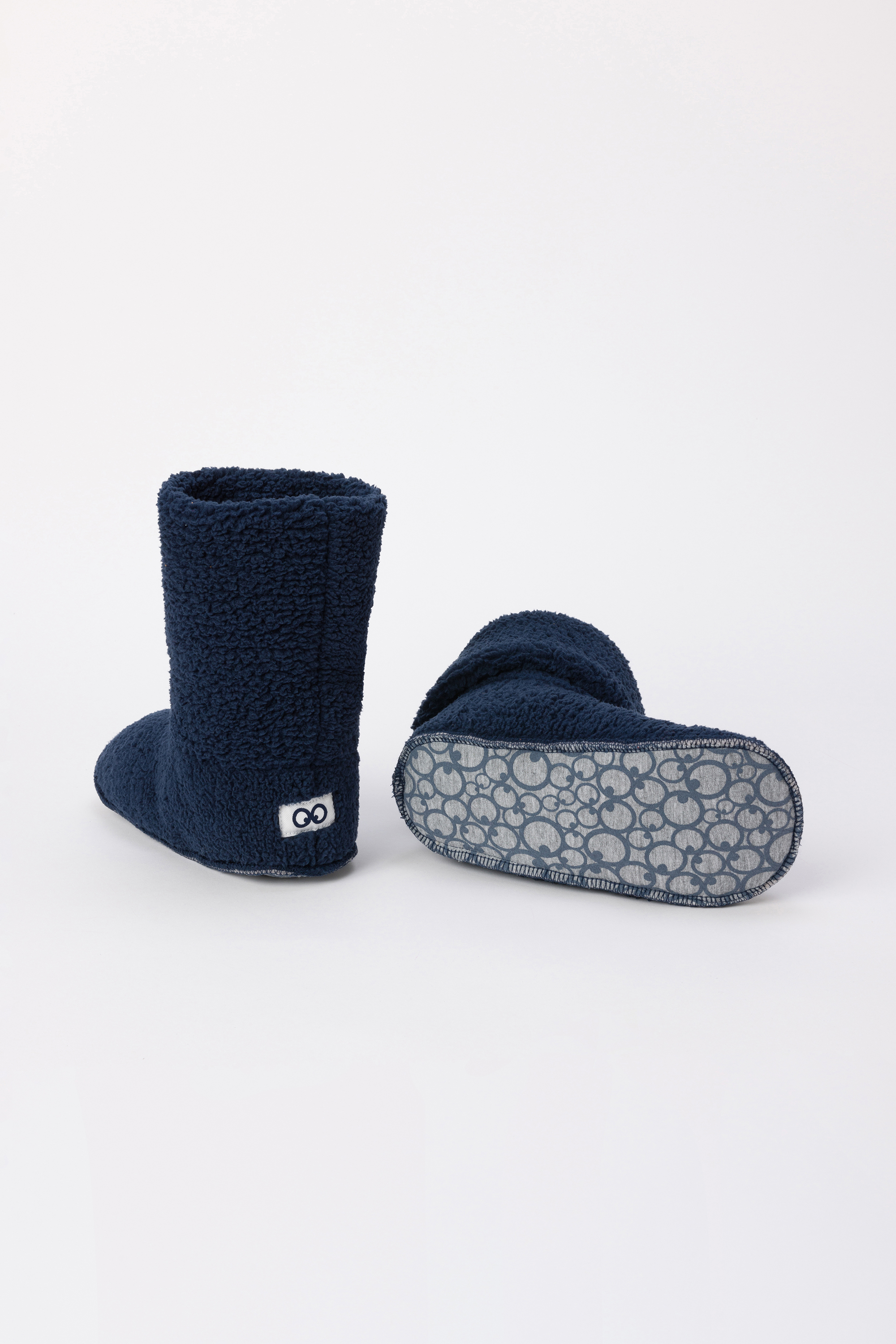 Pantoffels Woody Donkerblauw 242-10-BOO-M/885
