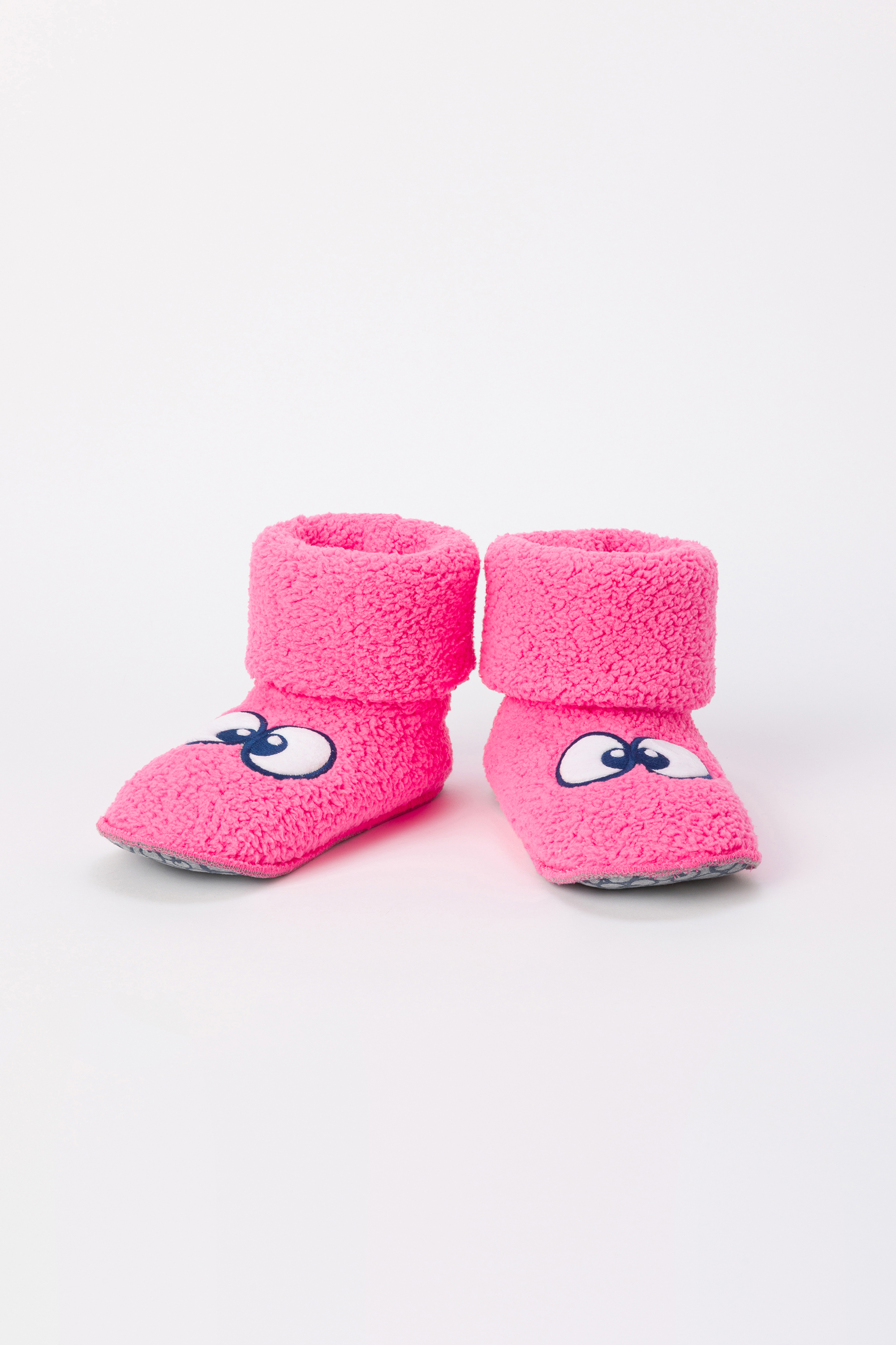 Pantoffels Woody Oogjes Neon Roze 242-10-BOR-M/480