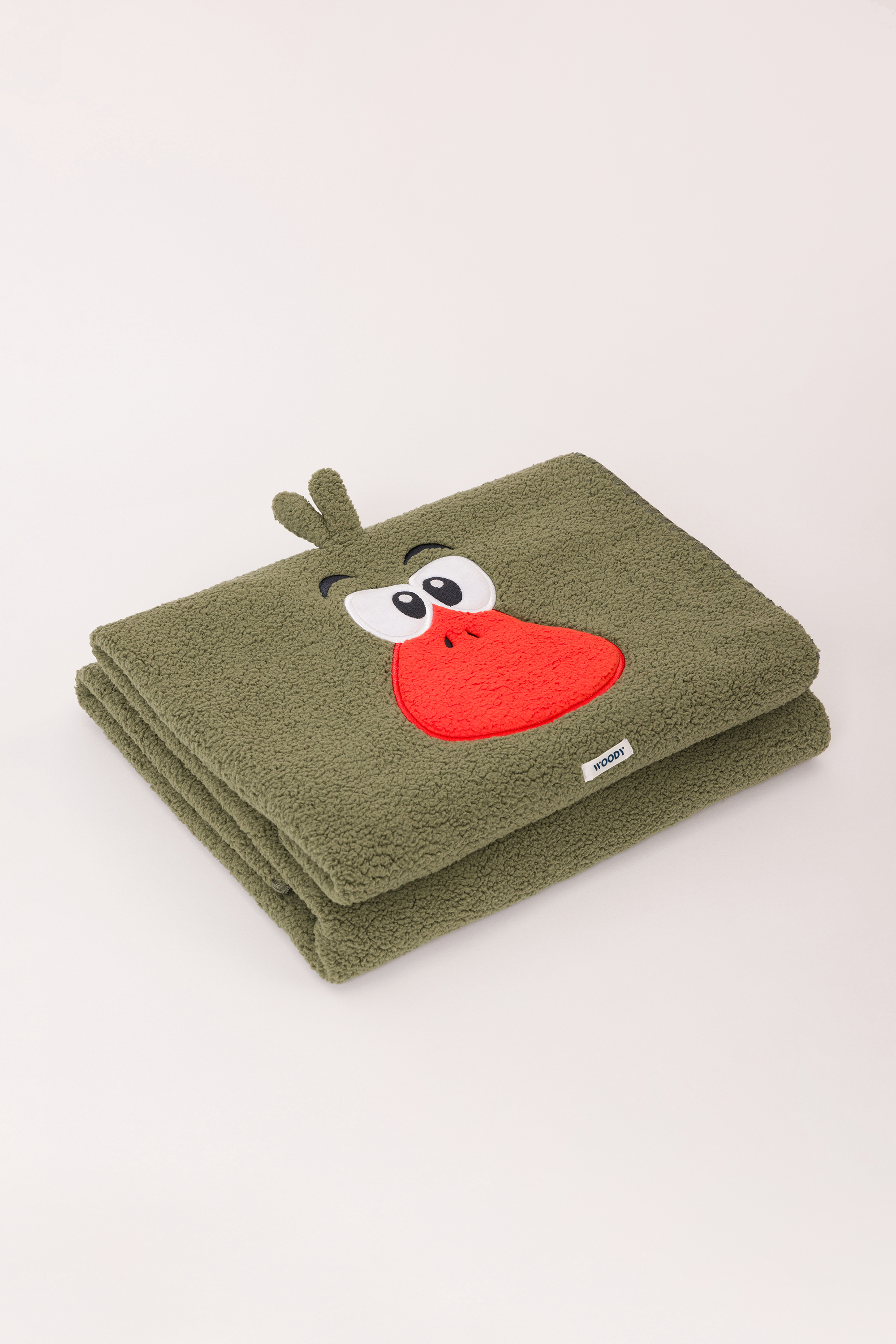 Plaid Teddy Fleece Woody 150x200cm   242-10-PLA-M
