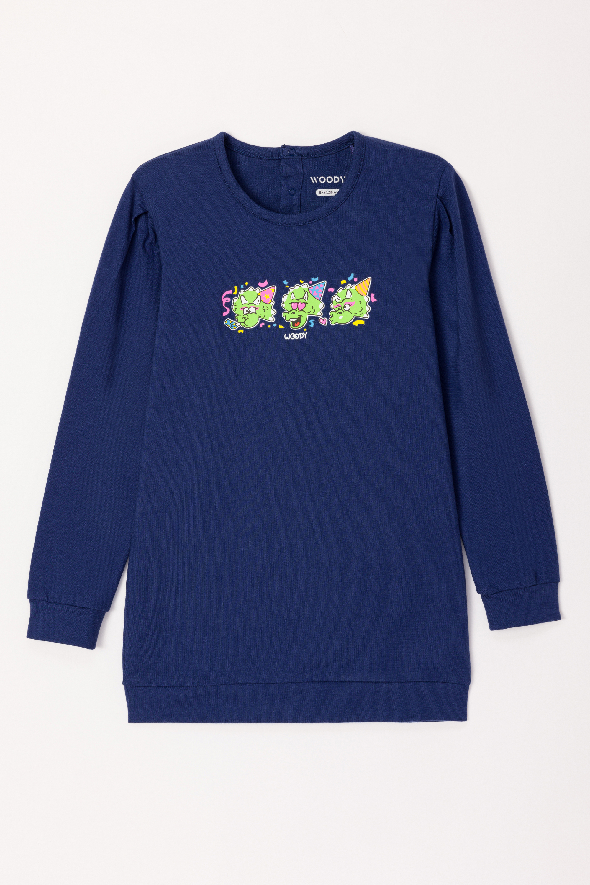 Pyjama Woody Dino Donkerblauw  242-10-POP-S/889