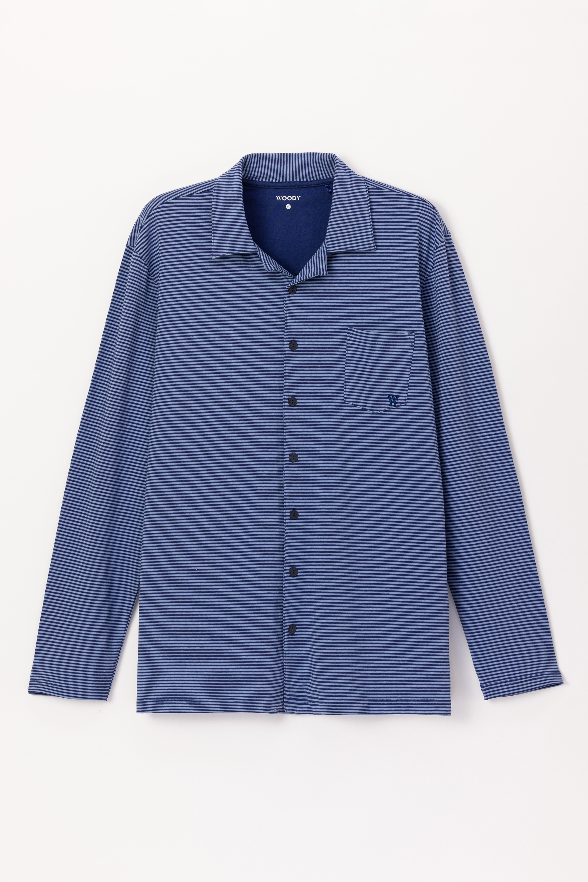 Pyjama Woody Blauwe Streep 242-11-MBT-Z/904