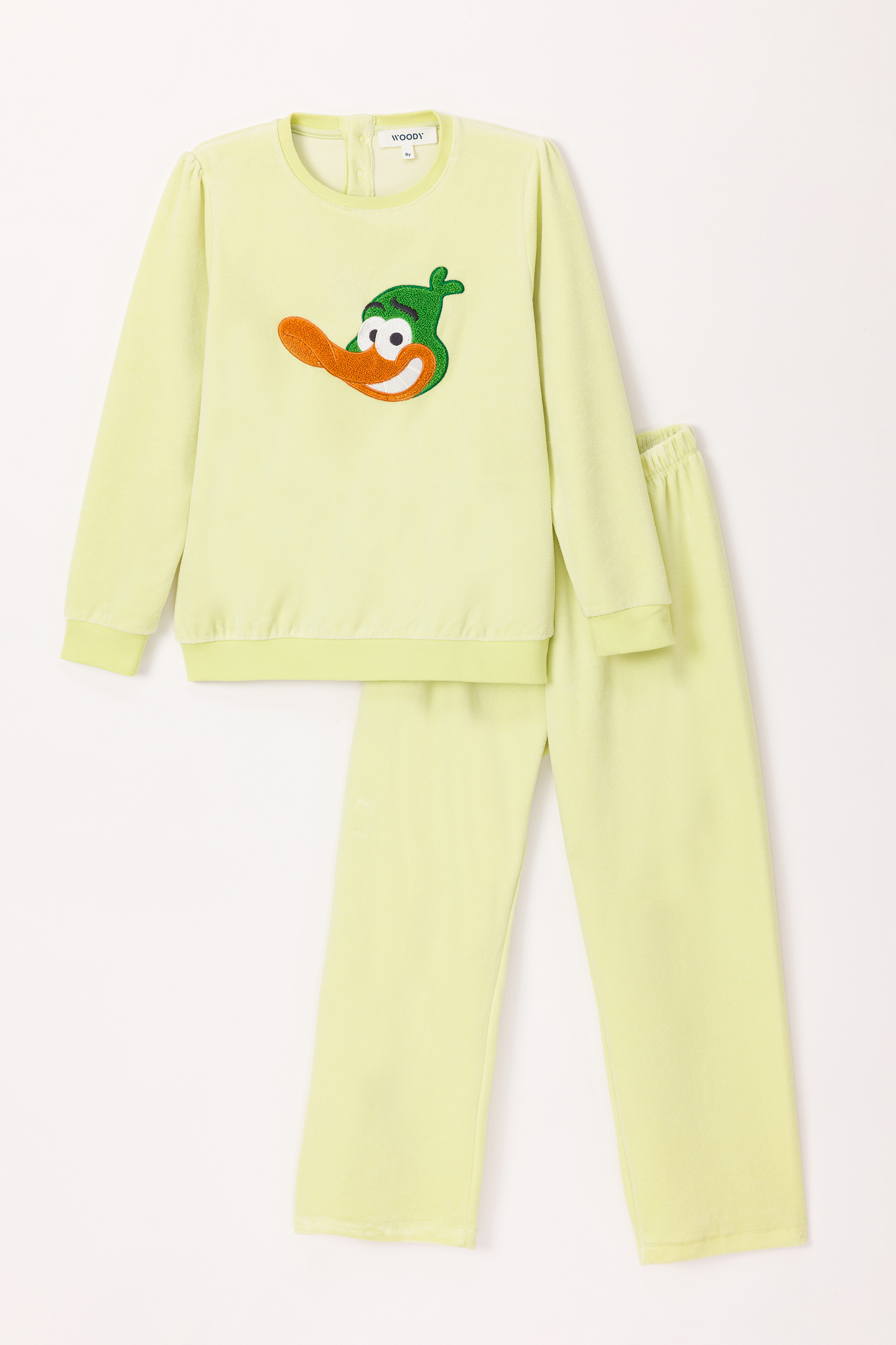 Pyjama Woody Lichtgroen  242-10-PDV-V/705