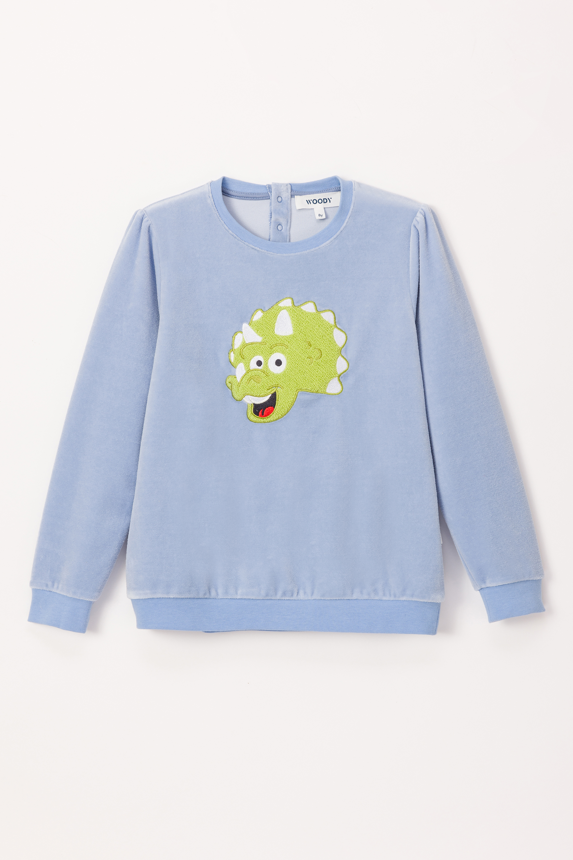 Pyjama Woody Lichtblauw Dino 242-10-PDV-V/828