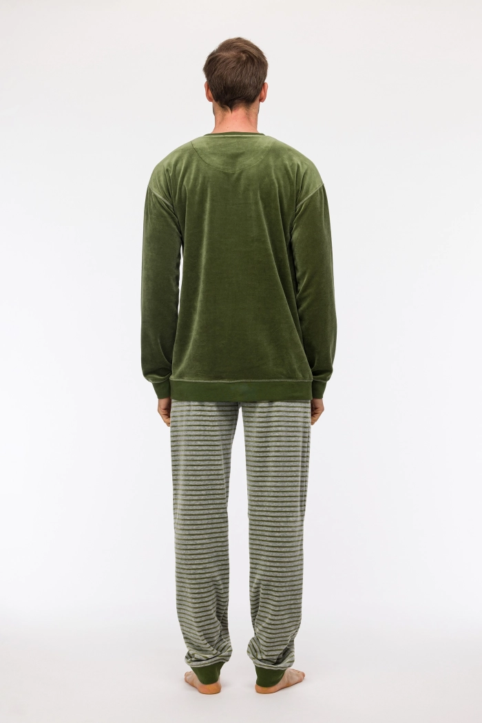 Pyjama Woody Kakigroen 242-12-QRM-V/753