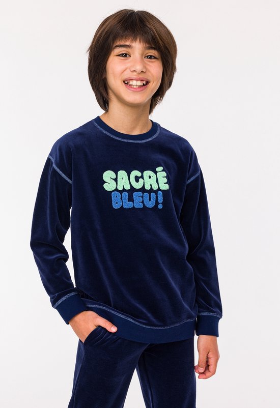 Pyjama Woody Donkerblauw 242-12-QRM-V/889