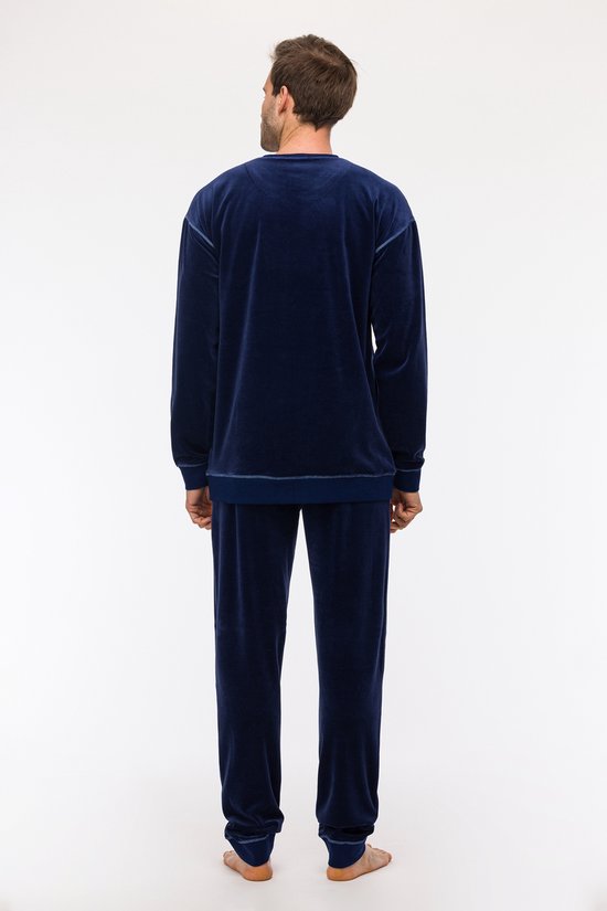 Pyjama Woody Donkerblauw 242-12-QRM-V/889
