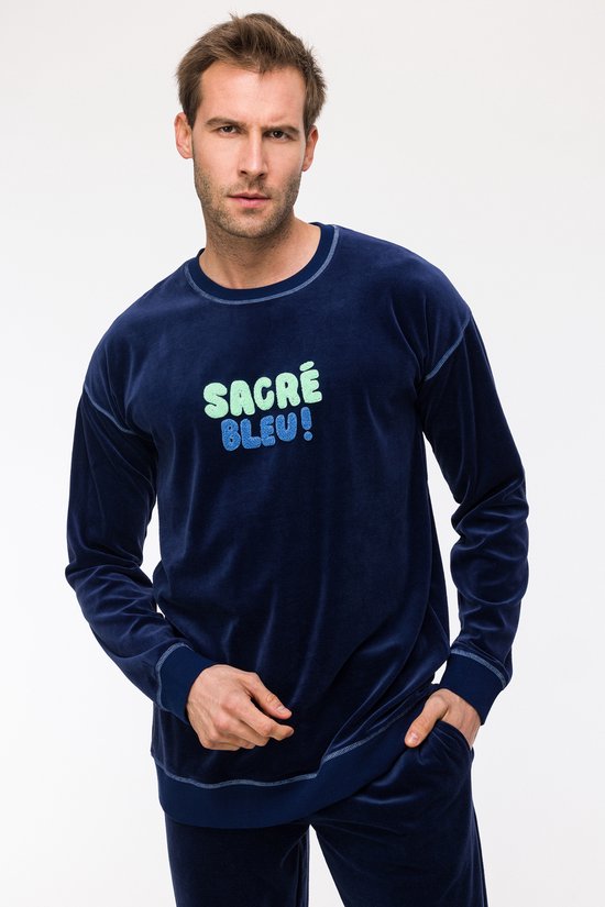 Pyjama Woody Donkerblauw 242-12-QRM-V/889